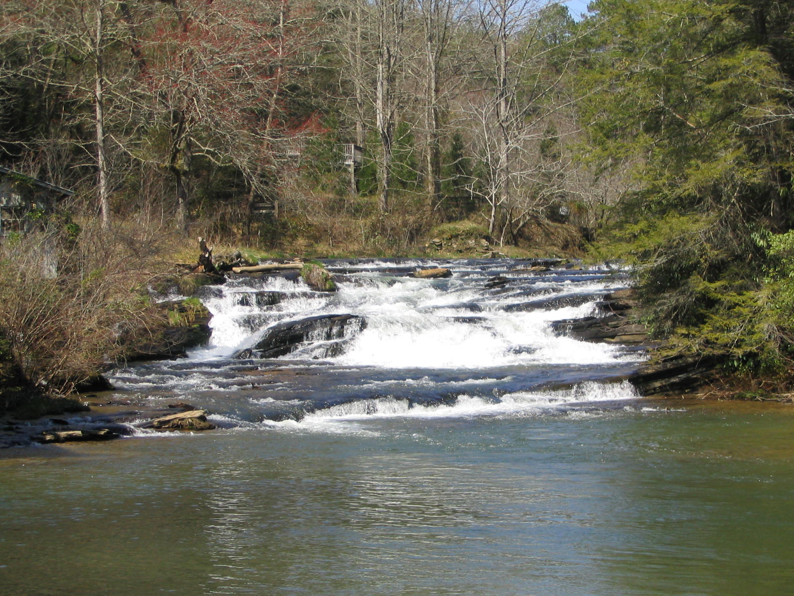 The Soque River near Mark of the Potter